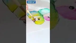 DOMS Water Colour Cake - Elevate your painting skills like a pro. 