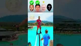 Epic Water Challenge + Ronaldo 🥽🥶 