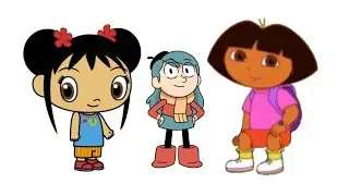 Hilda meets Dora and Kai-Lan