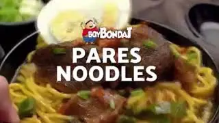 Beef Pares Noodles by Boy Bondat 