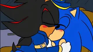 Shadow the Cop 💙Sonadow❤️Sonic x Shadow Comic Dub ♡ Sonic AU