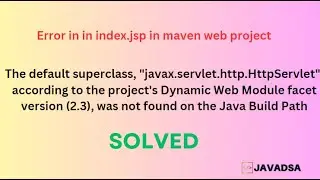 [SOLVED] The superclass "javax.servlet.http.HttpServlet"  not found on the Java Build Path.
