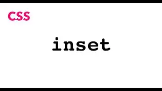 CSS: inset | JSer - learning CSS