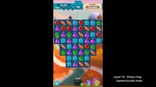 Potion Pop Level 19 - Gameplay Help Guide - iOS/Android