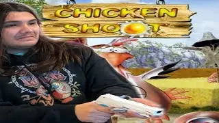 Chicken Shoot Wii but using a weapon attachment