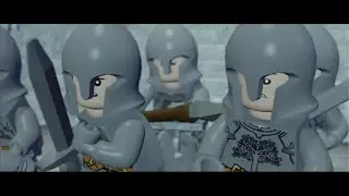 Lego Gondor soldiers scenes