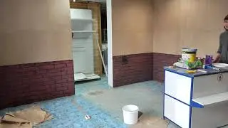 Имитация кирпича и красивые дешевые обои на стену своими руками