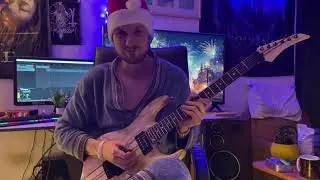 New Year guitar jam 2024 by Snoop (blues rock fusion)