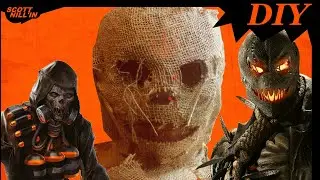 HOW TO MAKE A SCARECROW MASK (SCARECROW COSPLAY)