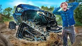 Des CHENILLES de TANK sur mon BUGGY !