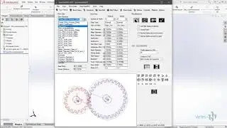Приложение GearTrax - гибкая работа с элементами передачи в SOLIDWORKS