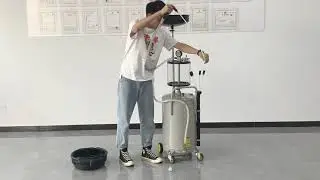 Pumping unit for auto repair