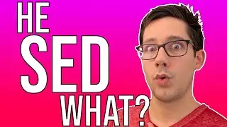 How to use sed to automate big code changes (GUIs hate this trick)