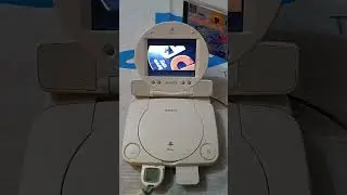 WipEout on PlayStation: Original Intro on PSone with LCD Screen
