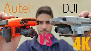 DJI mini 2   VS   Autel EVO Nano Plus    4k 30 fps