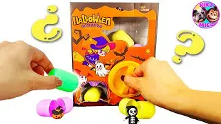 🎃  HUEVOS SORPRESA de HALLOWEEN  💀  con JUGUETES en MINIATURA 👻