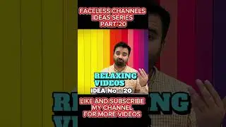 FACELESS CHANNEL IDEAS | 