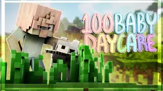 100 Baby Daycare | SNAIL HOUSES? | Minecraft Daycare Roleplay