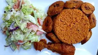 HOW TO PREPARE JOLLOF RICE ||AFRICAN JOLLOFRICE | A.Roubamat