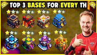 Best Bases for Every Town Hall Level | Update Your Bases For September Cwl | Clash Of Clans 2024