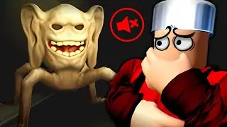 IT CAN HEAR ME!! - Roblox A Silent Town