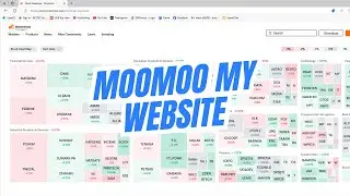 paparan carta saham guna website Moomoo My