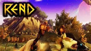 Taming Creatures in the Spirit Realm! - Rend Survival Gameplay Part 4 (Taming Wolves and Yxen)