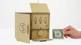 Amazing Cardboard DIY | How to Make Safe Locker 2 Level from Cardboard