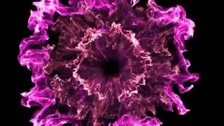 Pink Shockwave VFX effect black screen