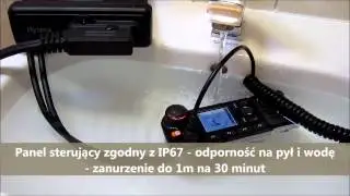 Radiotelefon cyfrowy DMR Hytera MD785 plus panel rozłączny IP67 RCC04