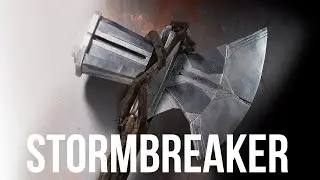 I build Stormbreaker! #thorloveandthunder
