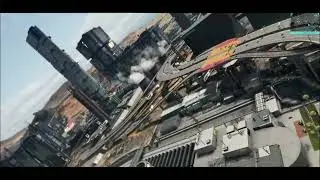 4 Bonus Minutes of Night City with Best Cyberpunk mod ever (Let There be Flight)