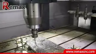 Remax cnc machine milling+drilling+tapping, #cnc #milling #tapping #machine