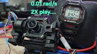 foc bldc motor 0.01 rad/s test.....