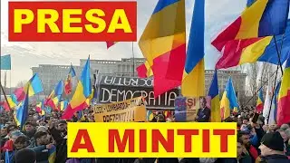 Protestul de la CCR - presa a Mințit