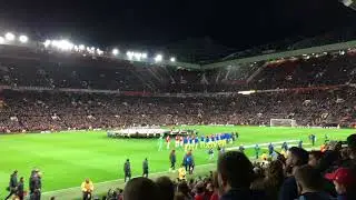 Europa League Anthem at Old Trafford 2017