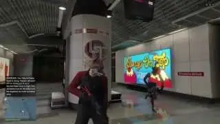 GTA V - PART 5 - THE SUBWAY MASSACRE - Crimson and friends