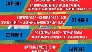 Матч Кубка ПФЛ «Переправа-2021» «Сборная России U-18» - «Сборная ПФЛ 1»