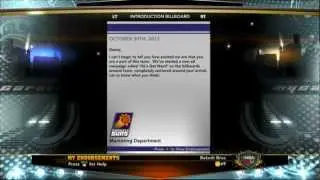 NBA 2K13 MyCareer Mode | Introduction Billboard Endorsement - Danny Anthony