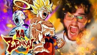 ESTO ES ABUSAR...X4 ZENKAI BENCH 10⭐  LF TAG GOKU & FREEZER!!