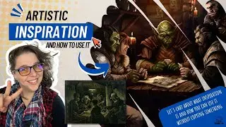 Finding Art Inspiration Without Copying  |  Timelapse Art