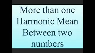 Insert more than one H.Ms between two numbers a & b with examples