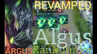 Argus New Revamped MVP Gameplay! - Argus Algus - MLBB