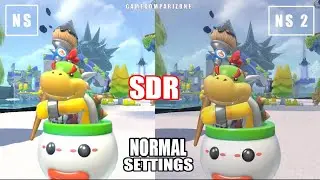 Mario 3D World BOWSER'S FURY Nintendo SWITCH 2 vs 1 comparison
