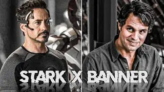 Tony Stark and Bruce Banner Sad edit 💔True Friendship