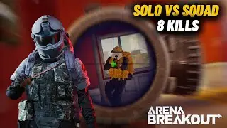 DESTRUINDO JOGADORES DE RPK (SOLO VS SQUAD) ARENA BREAKOUT GLOBAL