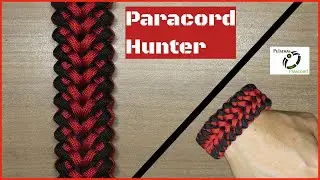 Paracord DIY - PULSERA PARACORD HUNTER - Como hacer una pulsera de paracord - How to make a parcord