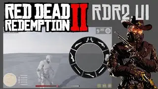 Red Dead Redemption 2 UI Remake Unreal Side by Side