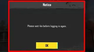 Battleground Mobile India Fix Please wait 4m before logging in again Problem Solve In Pubg & Bgmi
