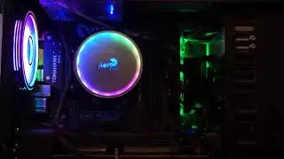 Aerocool Mirage 5 -- работа подсветки